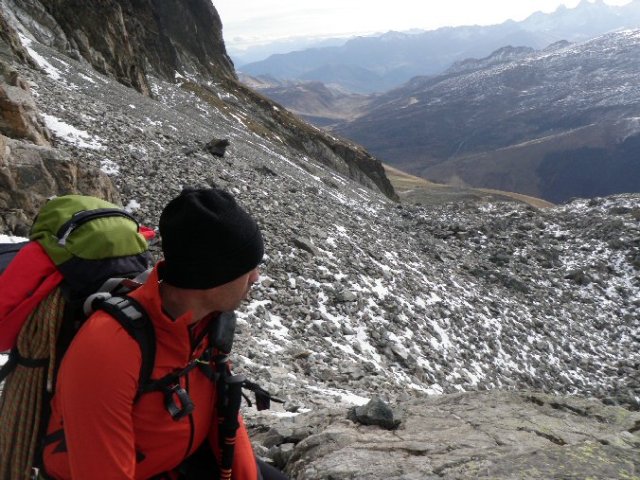 Traversée des grandes aiguilles de l&#039;Argentière