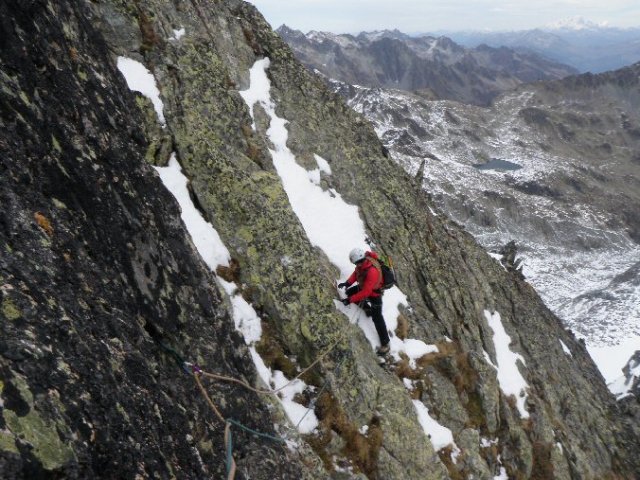 Traversée des grandes aiguilles de l&#039;Argentière