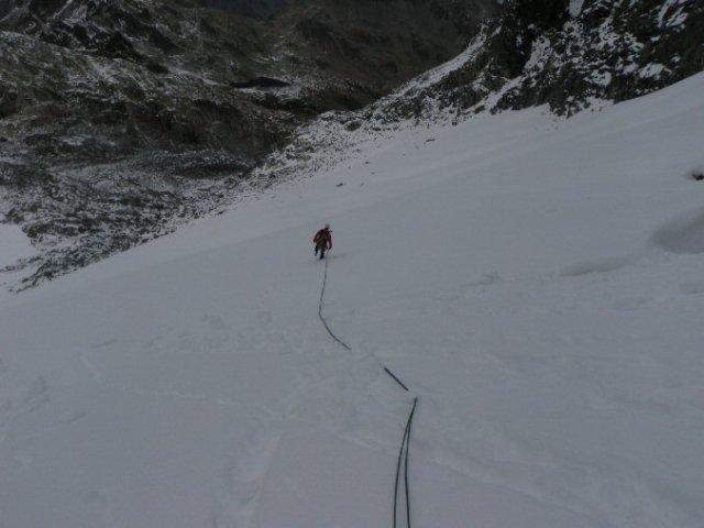 Traversée des grandes aiguilles de l'Argentière