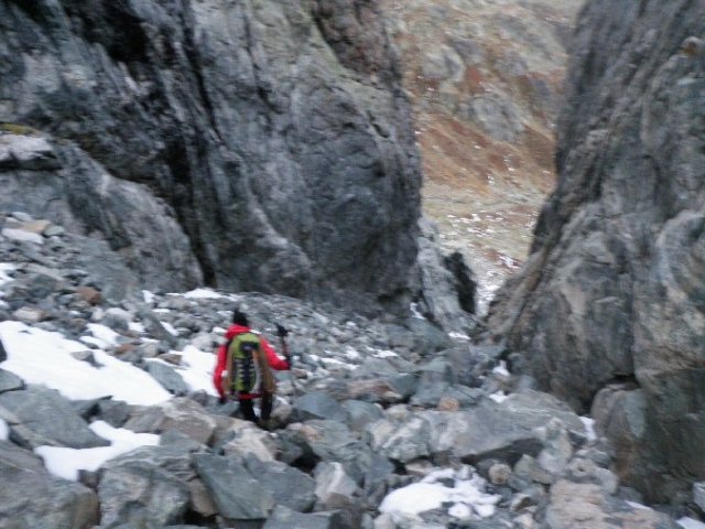 Traversée des grandes aiguilles de l'Argentière