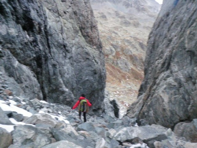 Traversée des grandes aiguilles de l'Argentière