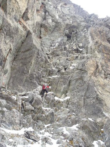 Traversée des grandes aiguilles de l'Argentière