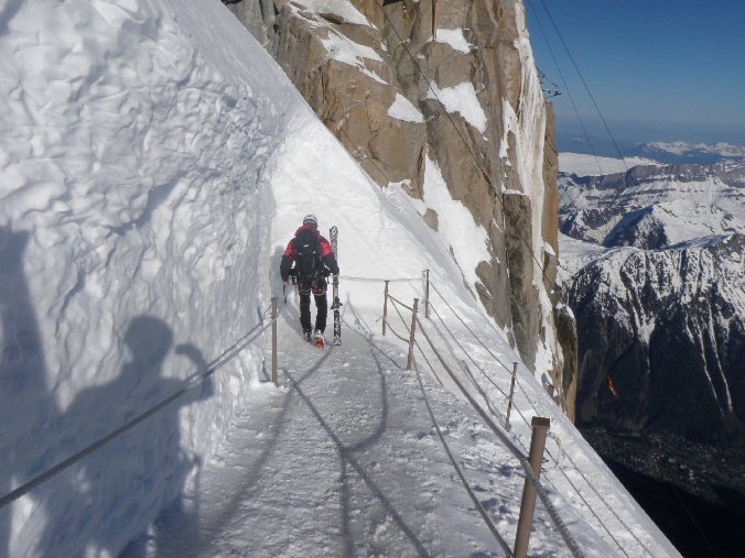 P4250230.JPG - La nouvelle descente de l'Aiguille du Midi