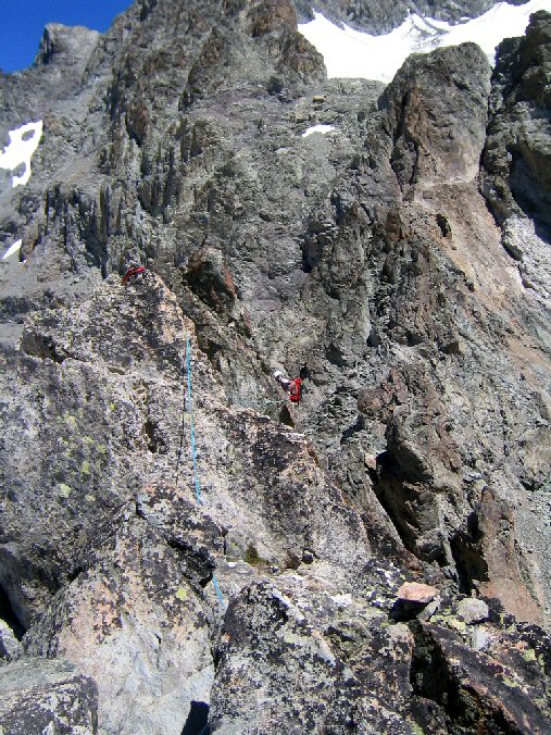 IMG_0273.jpg - Puis parcours sur l'ar�te finale